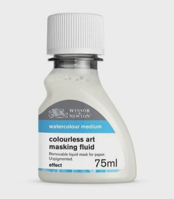 Winsor Newton Watercolour Colourless Masking Fluid 75ml