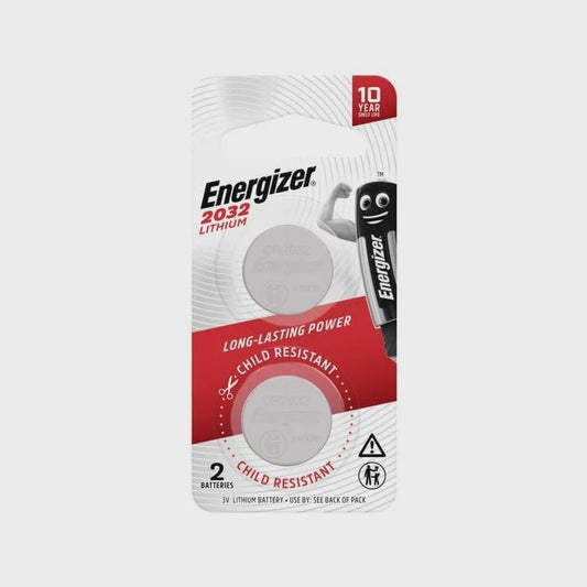 Energizer Lithium Batteries 3V 2032 2pk