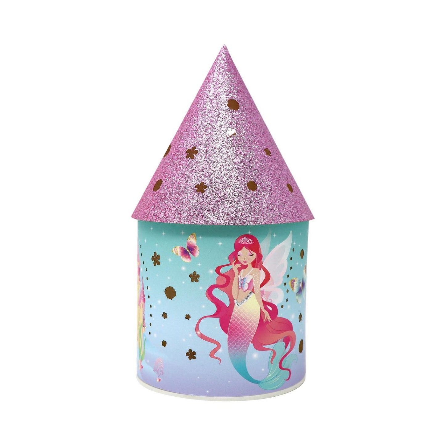 Shimmering Mermaid Color changing LED Lantern