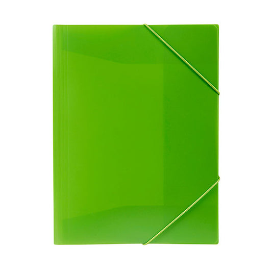 Mbg Document Wallet A4 Brights Lime