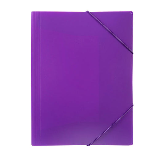 Mbg Document Wallet A4 Brights Purple