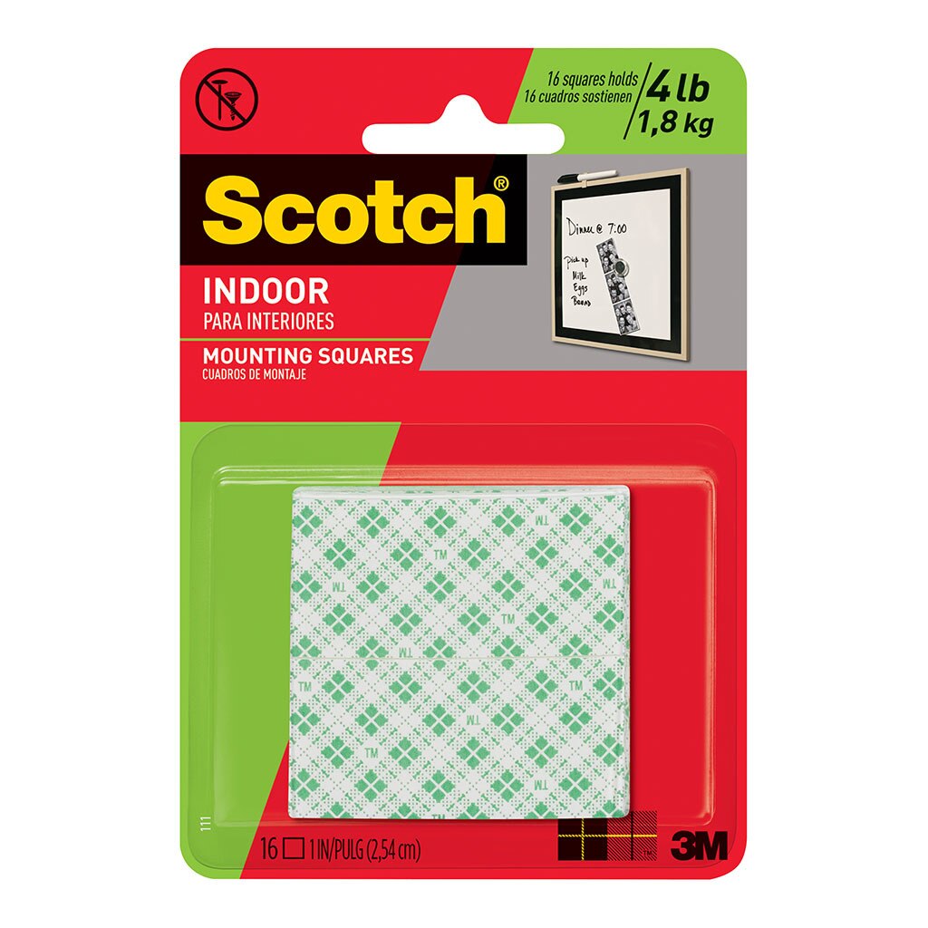 Scotch Mounting Squares Double-sided