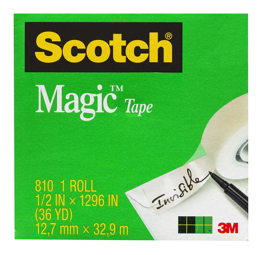 Scotch Magic Tape 810 127Mm X 33Mm