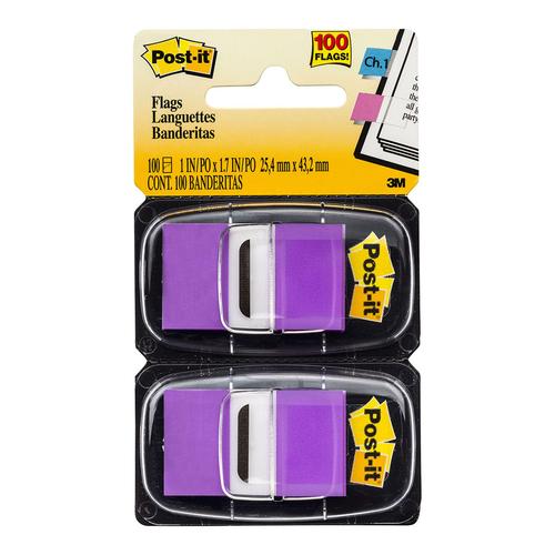 Postit Flags Twin Pack Purple