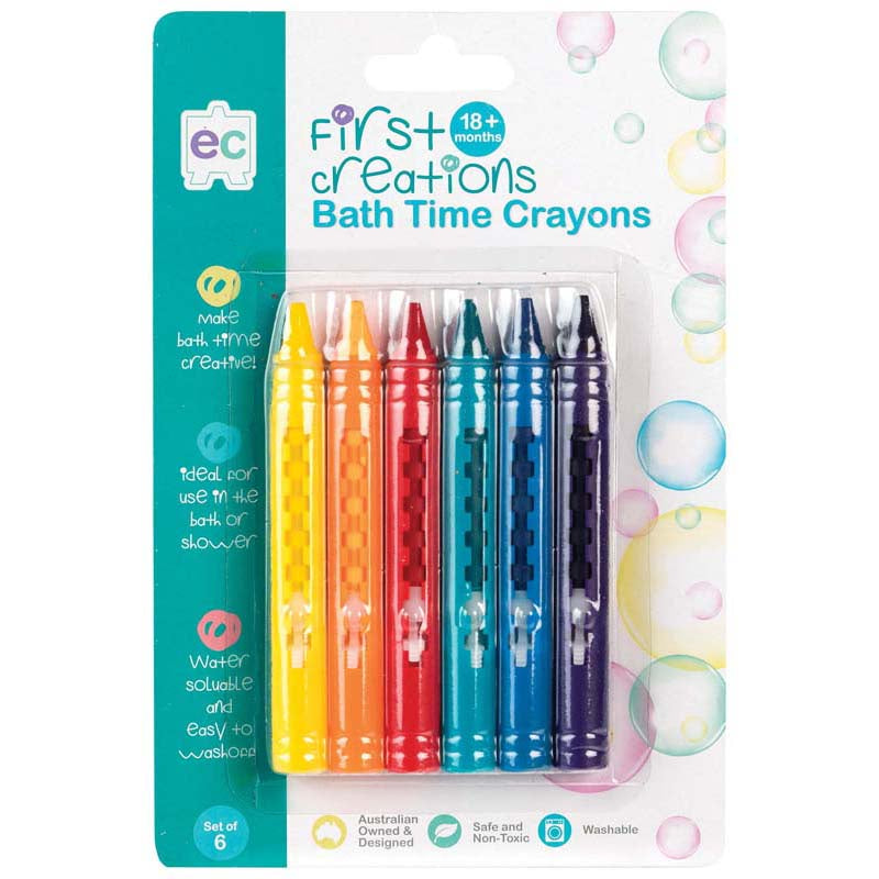 Ec First Creations Bath Time Crayons 5