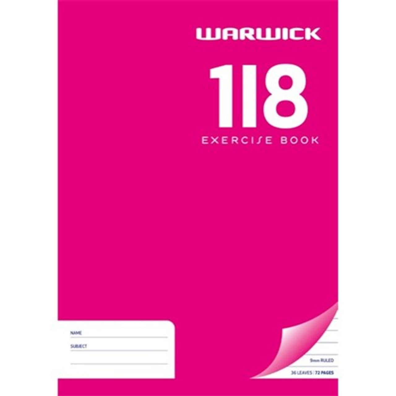 1I8 Exercise Book