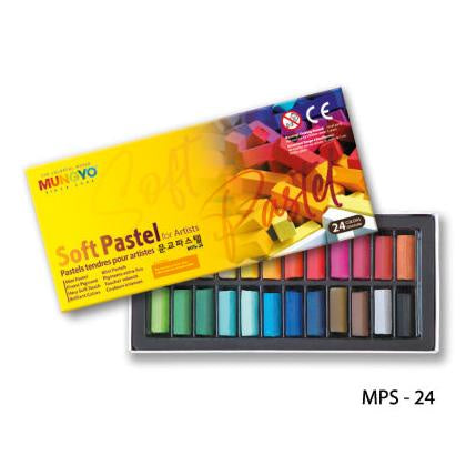 Mungyo Soft Pastel 1/2 Length 24 Pce