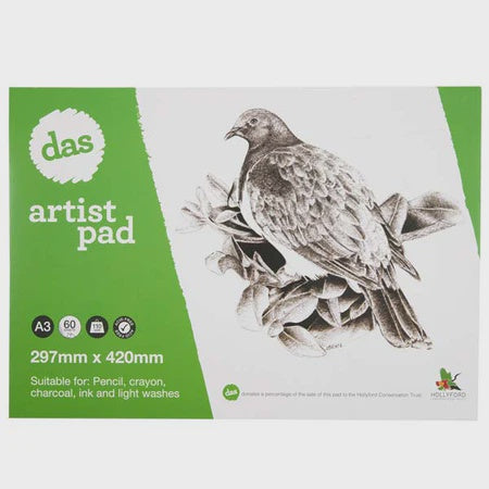 Artists Pad Das A3 110gsm 60 Sheets
