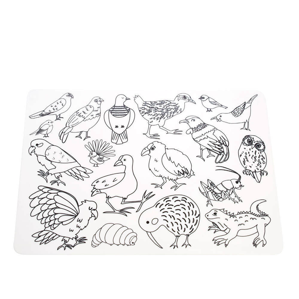 Colour-in Placemats - Moana Rd