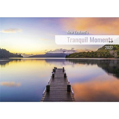 Easy2C Wall Calendar NZ Tranquil Moments 2027
