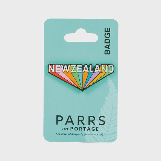 Badge Rainbow New Zealand