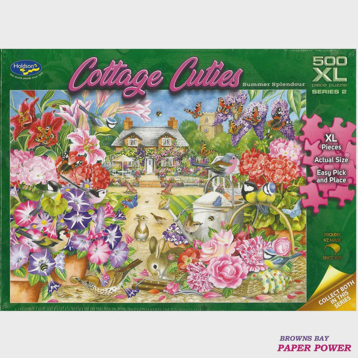 Cottage Cuties Series 2 - 500XL pc puzzle - Summer Splendour