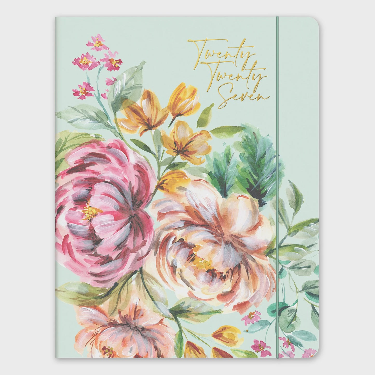 17 Month Just Right Monthly Planner 2027: Bella Flora