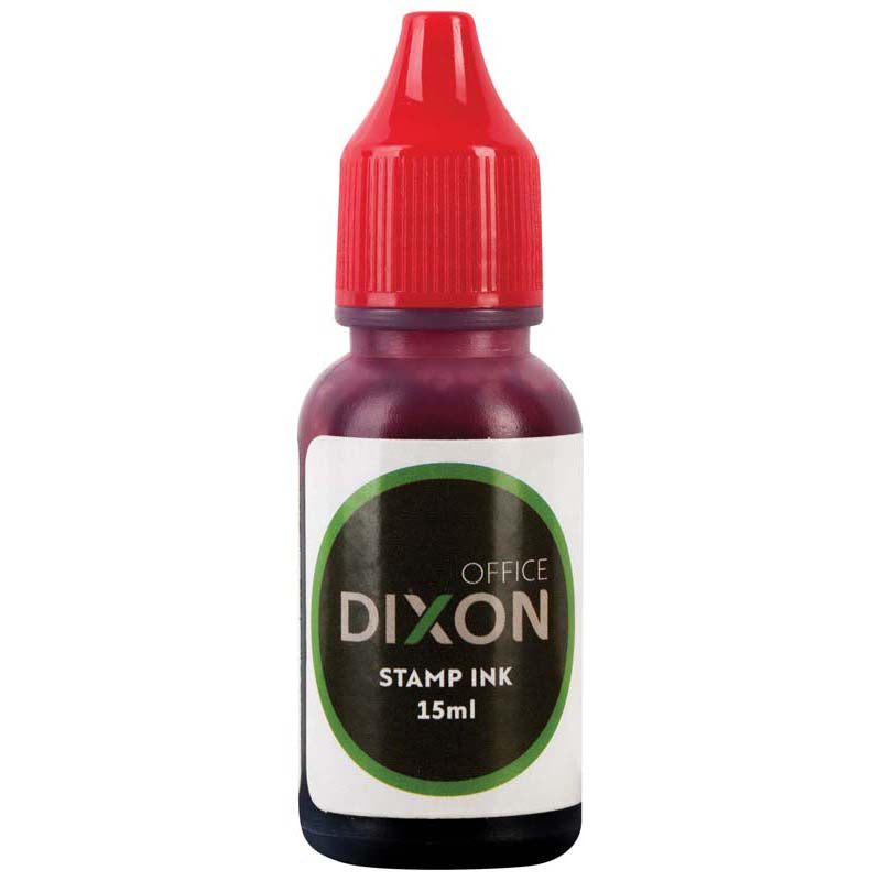 Stamp Dixon Pre Ink Refill Red 15Ml