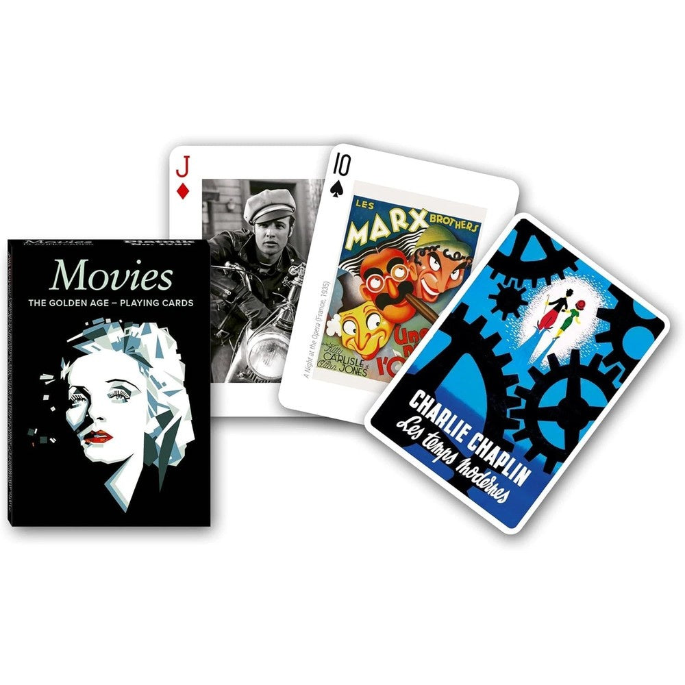 Piatnik Collectors Playing Cards: Movies of the Golden Age