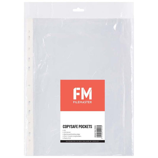 Copysafe Pockets Fm A4 Pk 10