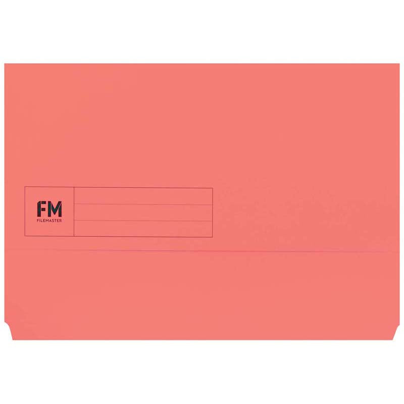 Document Wallet Fm Foolscap Pink
