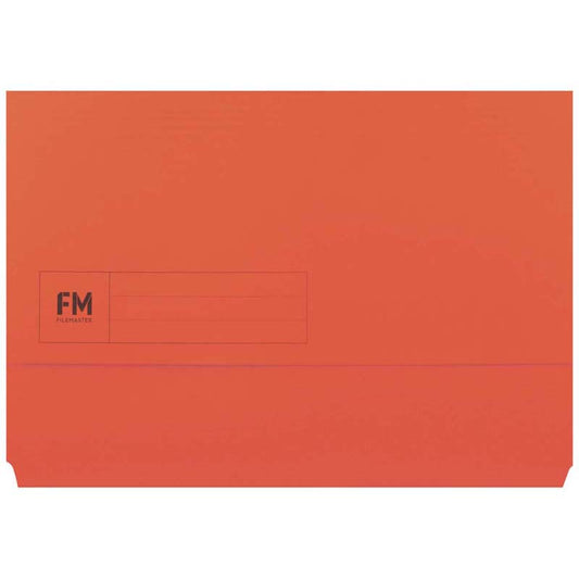 Document Wallet Fm Foolscap Red