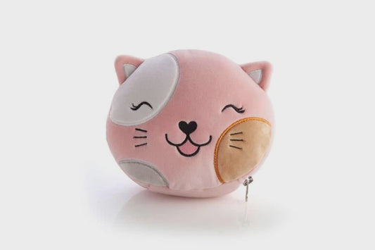 Smoosho's Pals Travel Mask & Pillow - Cat