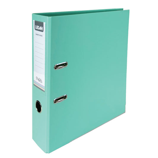 Ledah Lever Arch Binder Pastel green A4