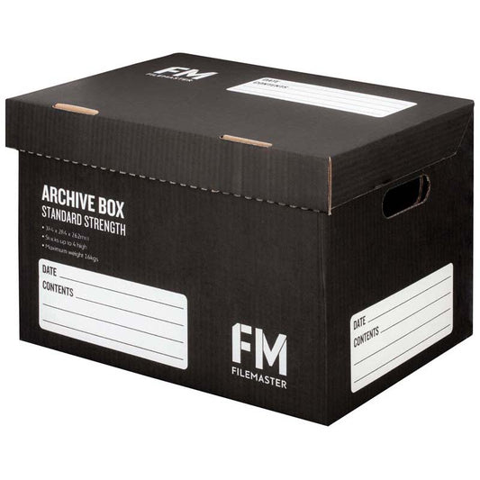 Fm Archive Box Black