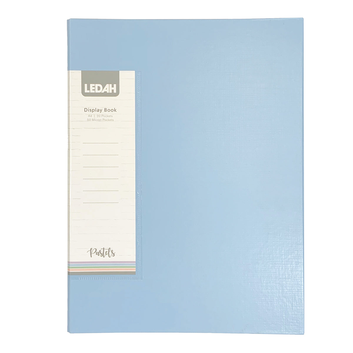 Pastels Display Book A4 Blue