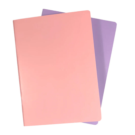 Ledah Pastels Notebooks A5 Pink/Purple