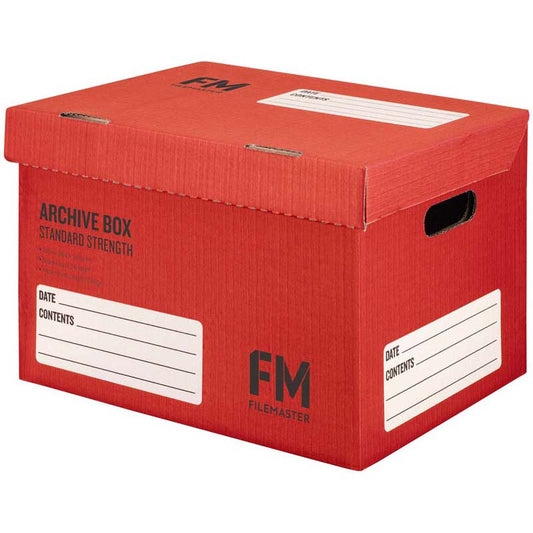 Fm Archive Box No1 Red