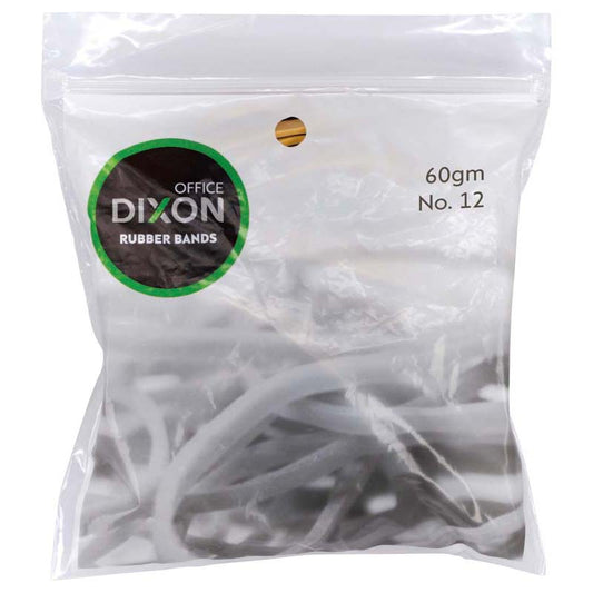 Dixon Rubber Bands 60Gsm No 12