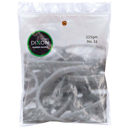 Dixon Rubber Bands 115Gm Size No16