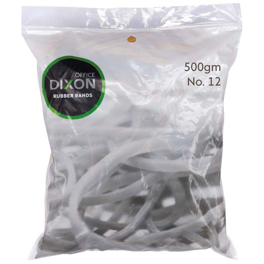 Dixon Rubber Bands 500Gm No12