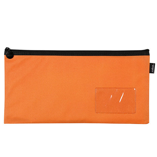Pencil Case Zip Med Orange