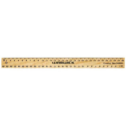 Ruler Wooden Students 30Cm