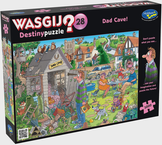 Wasgij Destiny #28: Dad cave! Puzzle  1000pc