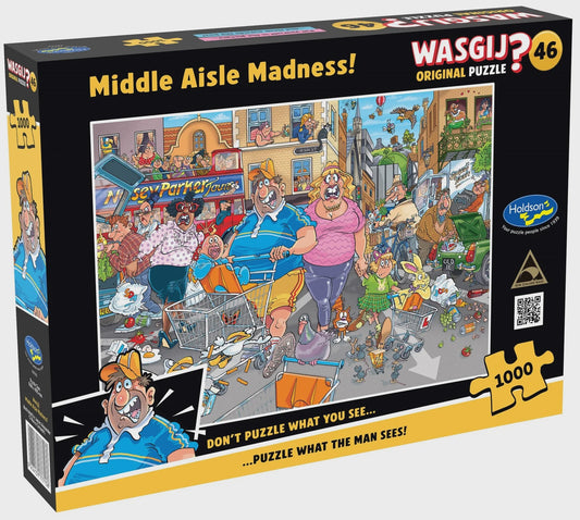 Wasgij Original #46: Middle Aisle Madness - 1000Pc