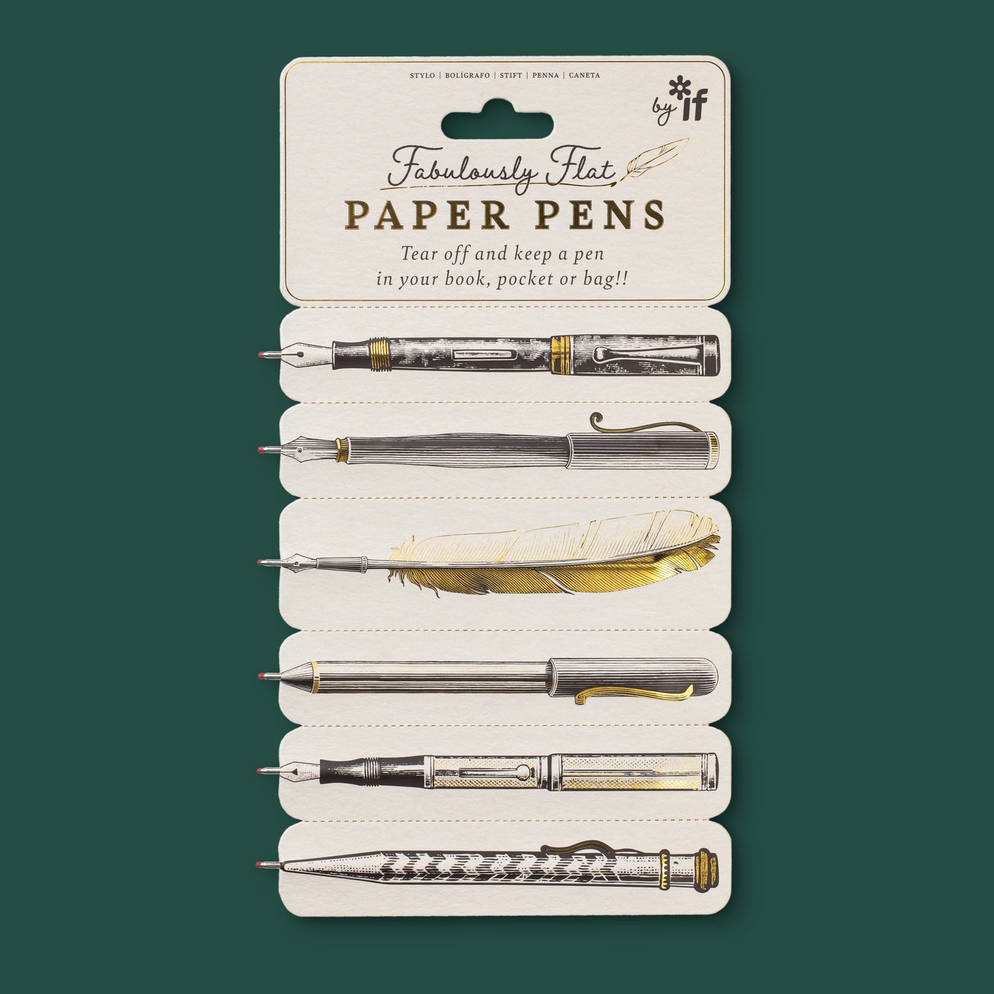 Fabulously Flat Pens