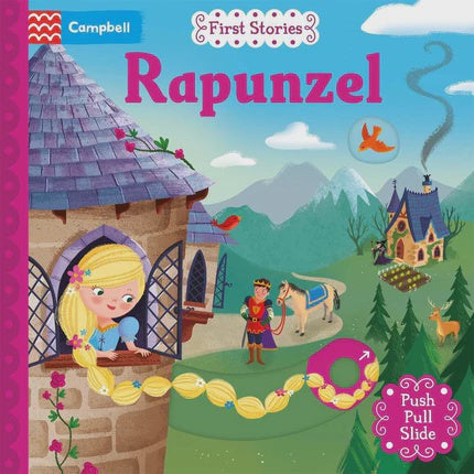 Rapunzel A Push, Pull, Slide Book By Campbell Books Series: Campbell First Stories