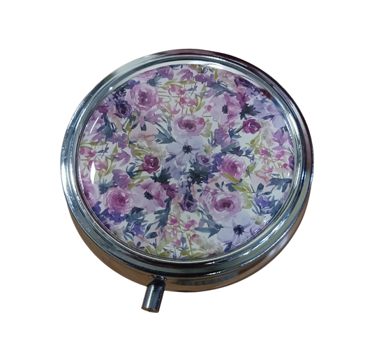 Blu Hen Pill Box Peony Rose