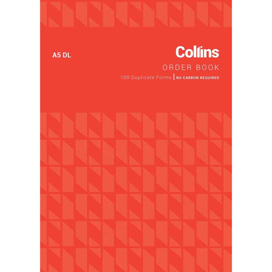Order Book Collins A5 Dl 100Lf Ncr