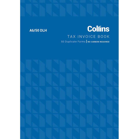 Tax Invoice Book Dup A6 Dlh