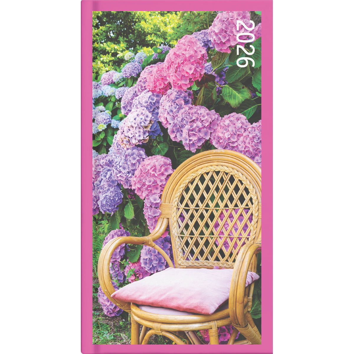 Collins Diary CW7 Floral Slim Pocket 2026 Week to View