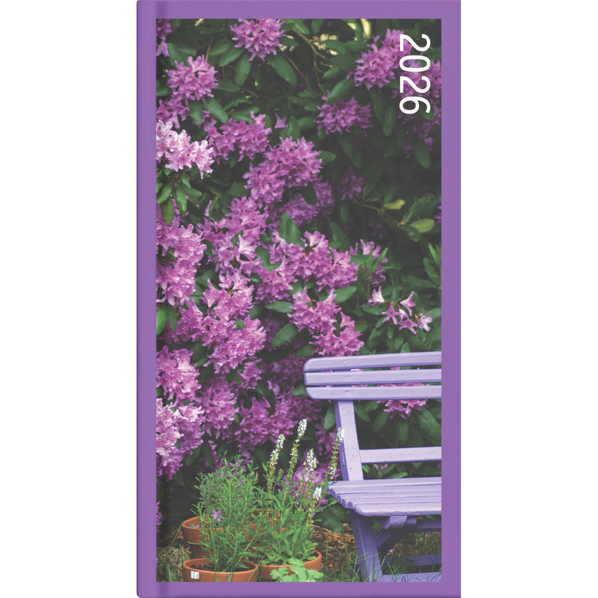 Collins Diary CW7 Floral Slim Pocket 2026 Week to View