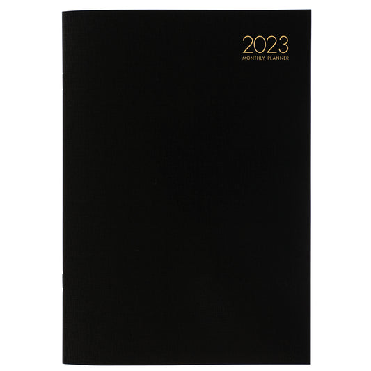 2025 Collins Diary Planner Monthly A4 Pvc Black Odd Year