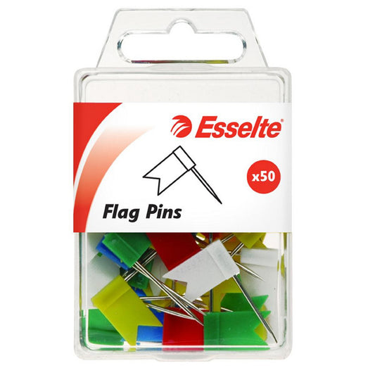 Esselte Flag Pins 50pk