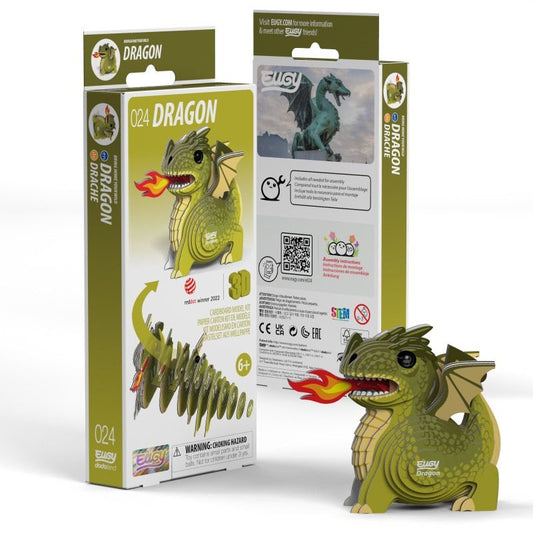 Dragon 3D Cardboard Model Kit