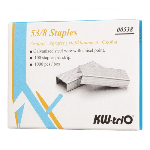 Kw Trio Staples 53/8 1000Pce