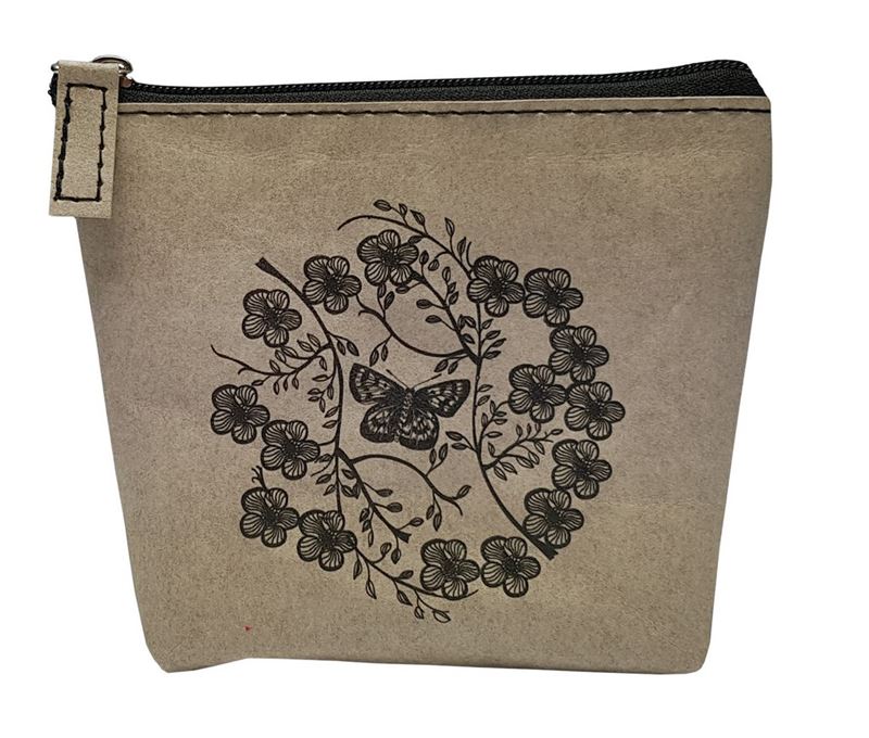 Manuka Flower Vegan Leather Coin Purse - Jo Luping