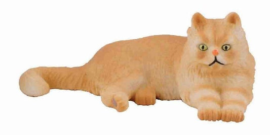 Persian Cat Lying Figurine - S