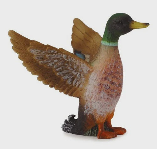 Mallard Duck Male Figurine - S