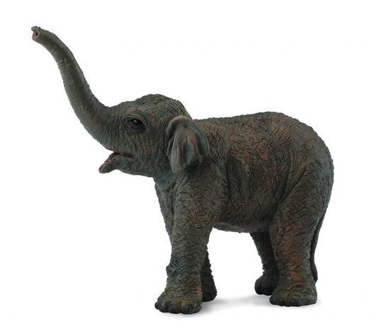 Asian Elephant Calf Figurine- S